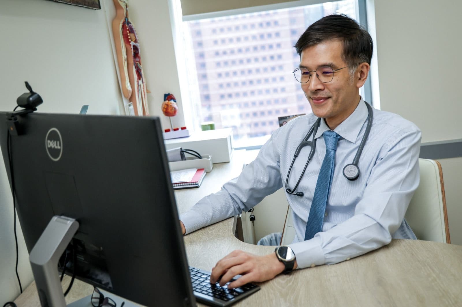 Dr. Peter Chang at his clinic